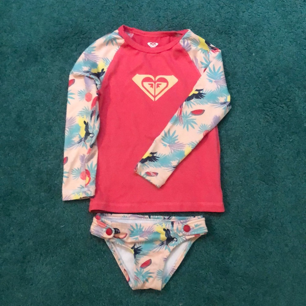 Roxy Girls Swimsuit Set